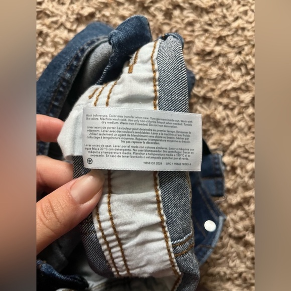 OshKosh B'gosh denim overalls - Picture 8 of 9